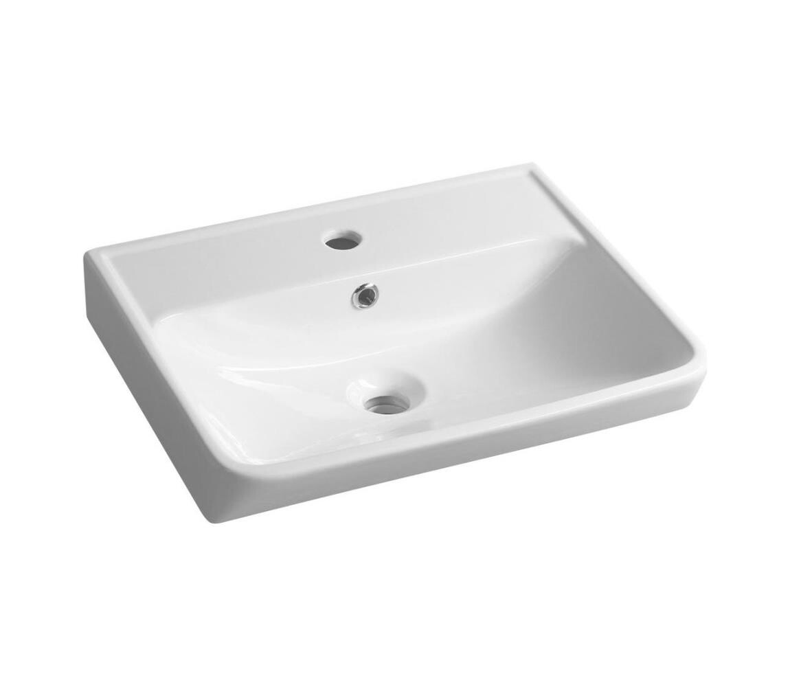 Bruckner Bruckner - Zápustné umyvadlo NEON 45x41,5 cm keramika/bílá