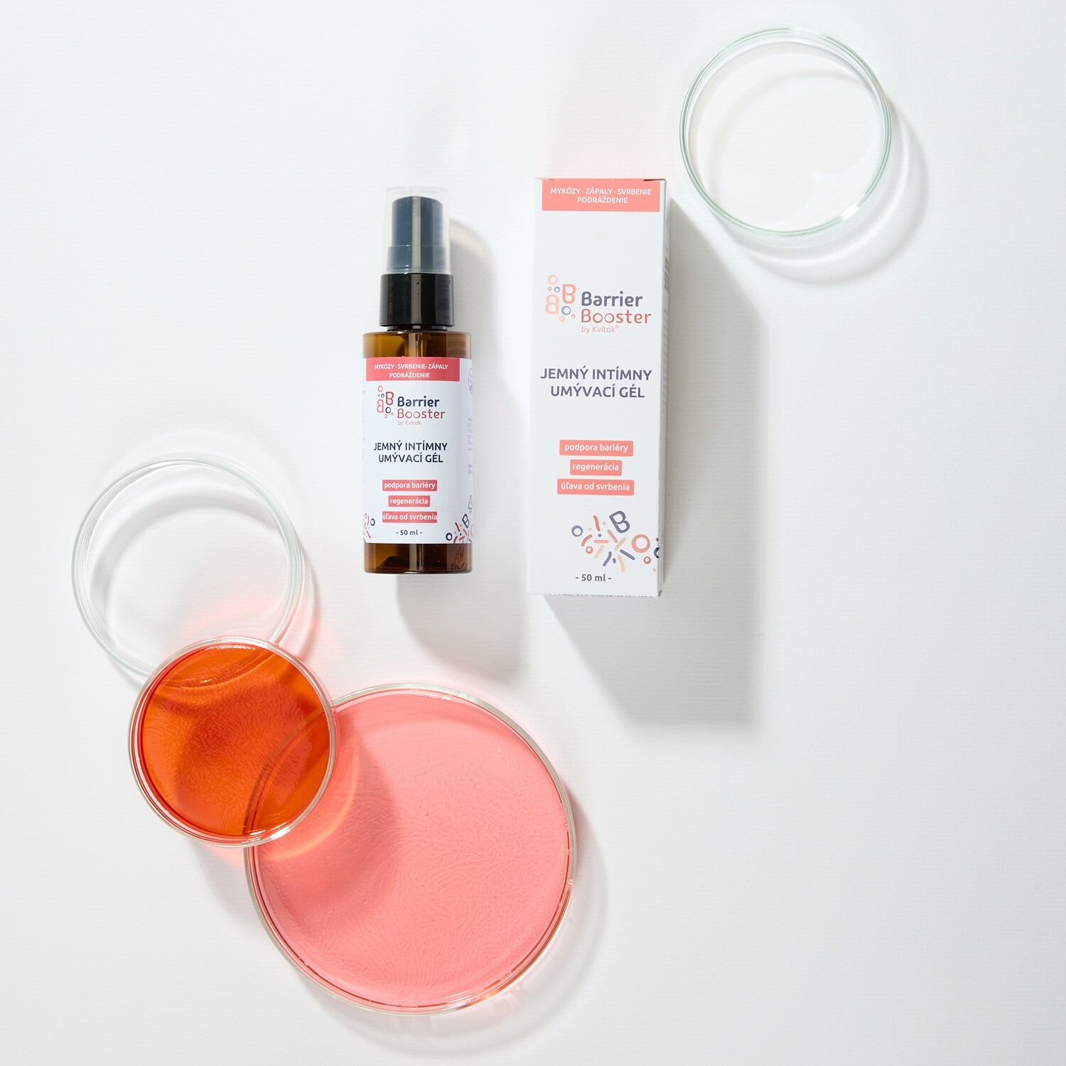 Barrier Booster by Kvitok jemný intimní umývací gel 50 ml