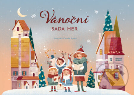 Vánoční sada her - kolektív autorov, Claudia Bordin (ilustrátor)