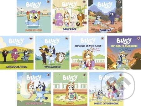 Bluey 10 Picture Books Set - Ladybird Books