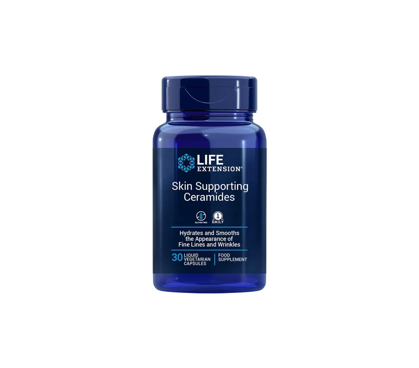 Life Extension Skin Supporting Ceramides, podpora pleti, 30 tekutých rostlinných kapslí