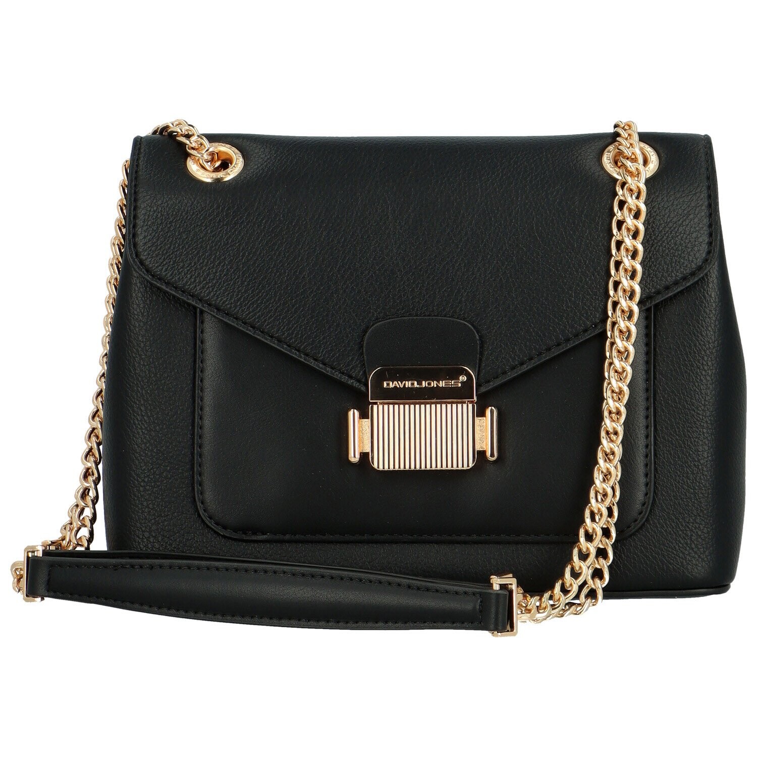Dámská kabelka na rameno černá - David Jones Hella černá