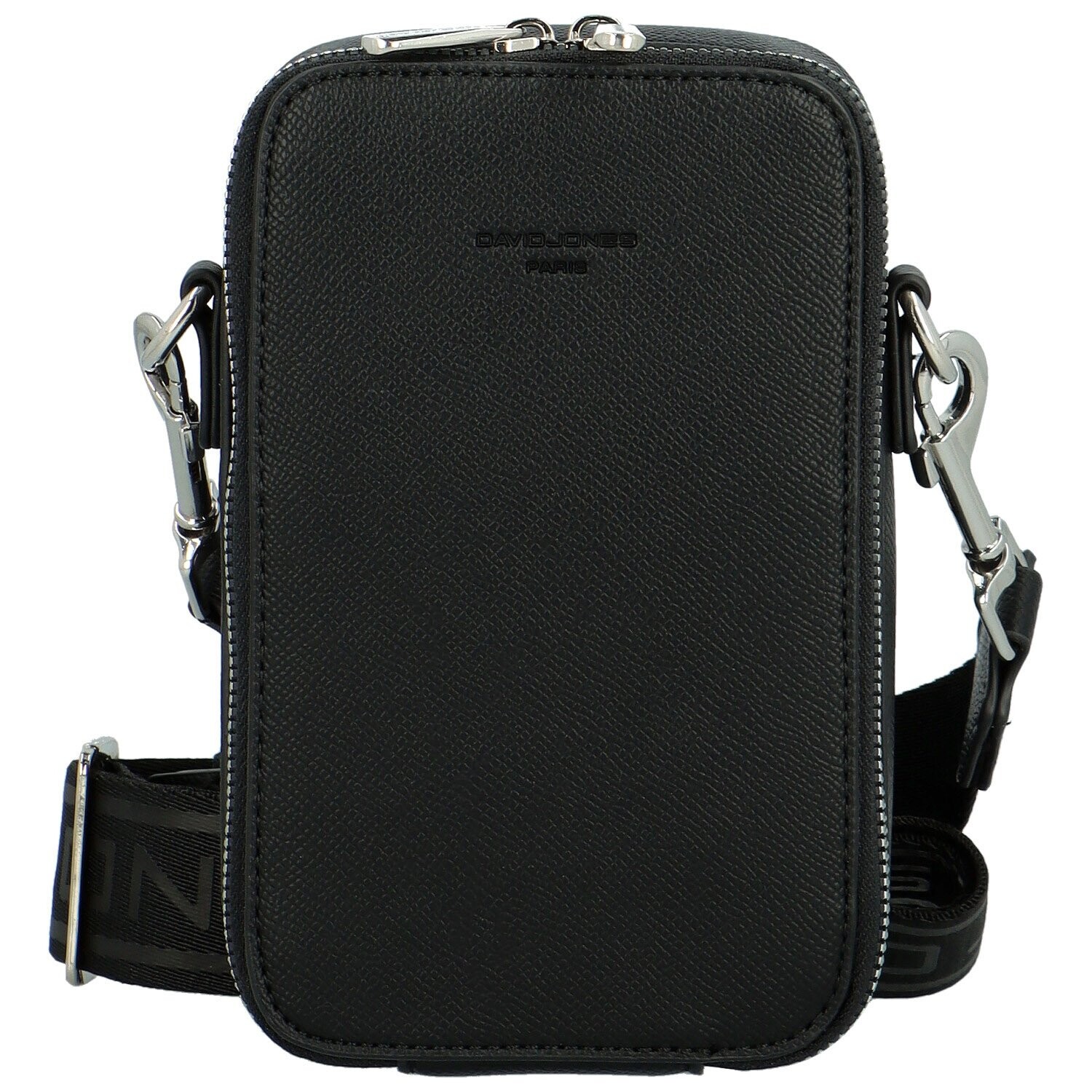 Dámská crossbody kabelka černá - David Jones Perzida černá
