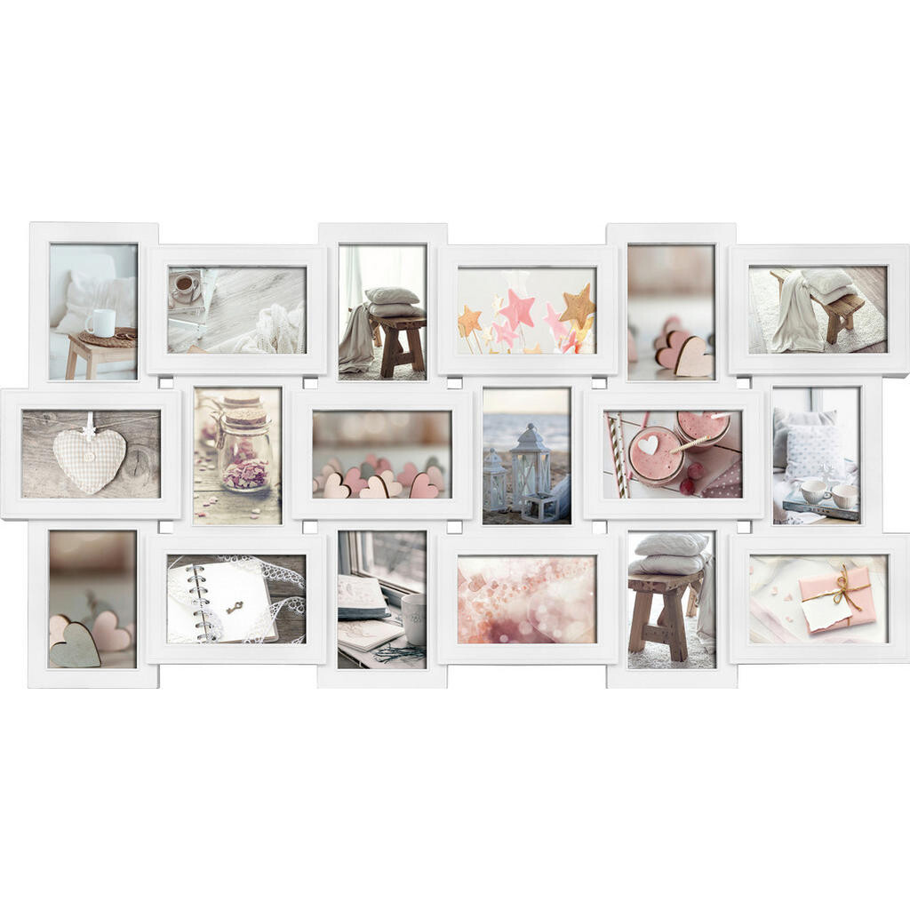XXXL RÁM NA OBRAZOVÉ KOLÁŽE, 18 foto, 90/47/2,5 cm