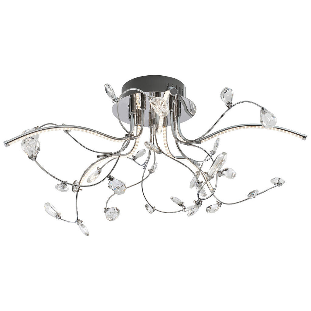 XXXL STROPNÍ LED SVÍTIDLO, 54/30 cm