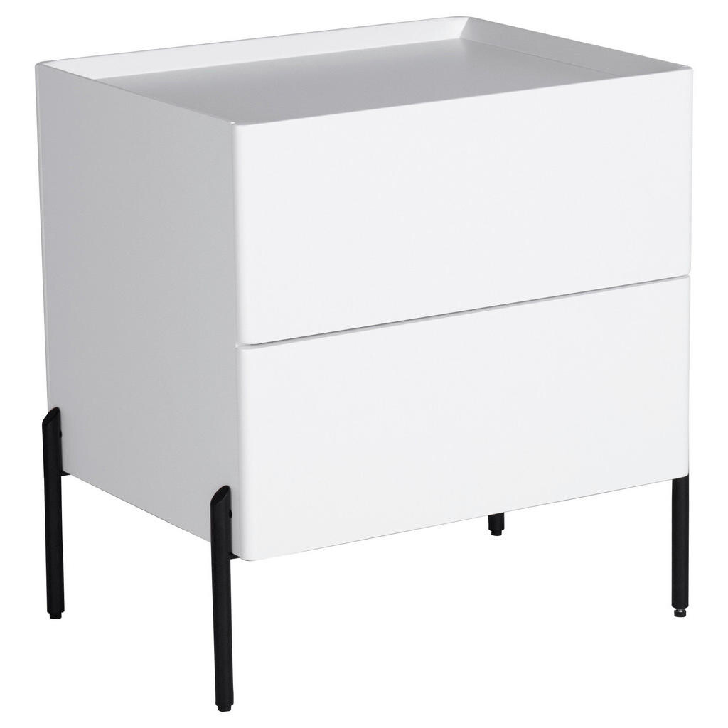 Livetastic NOČNÍ STOLEK, bílá, 50/55/40 cm