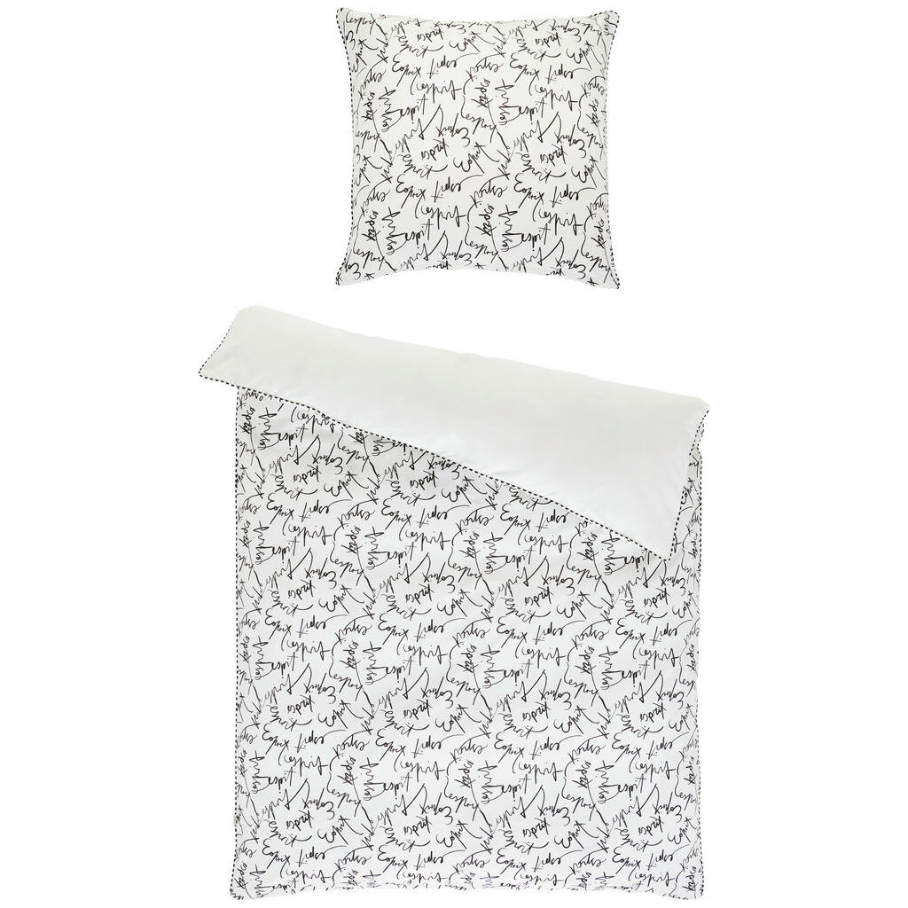 Esprit OBOUSTRANNÉ POVLEČENÍ, renforcé, antracitová, 135/200 cm