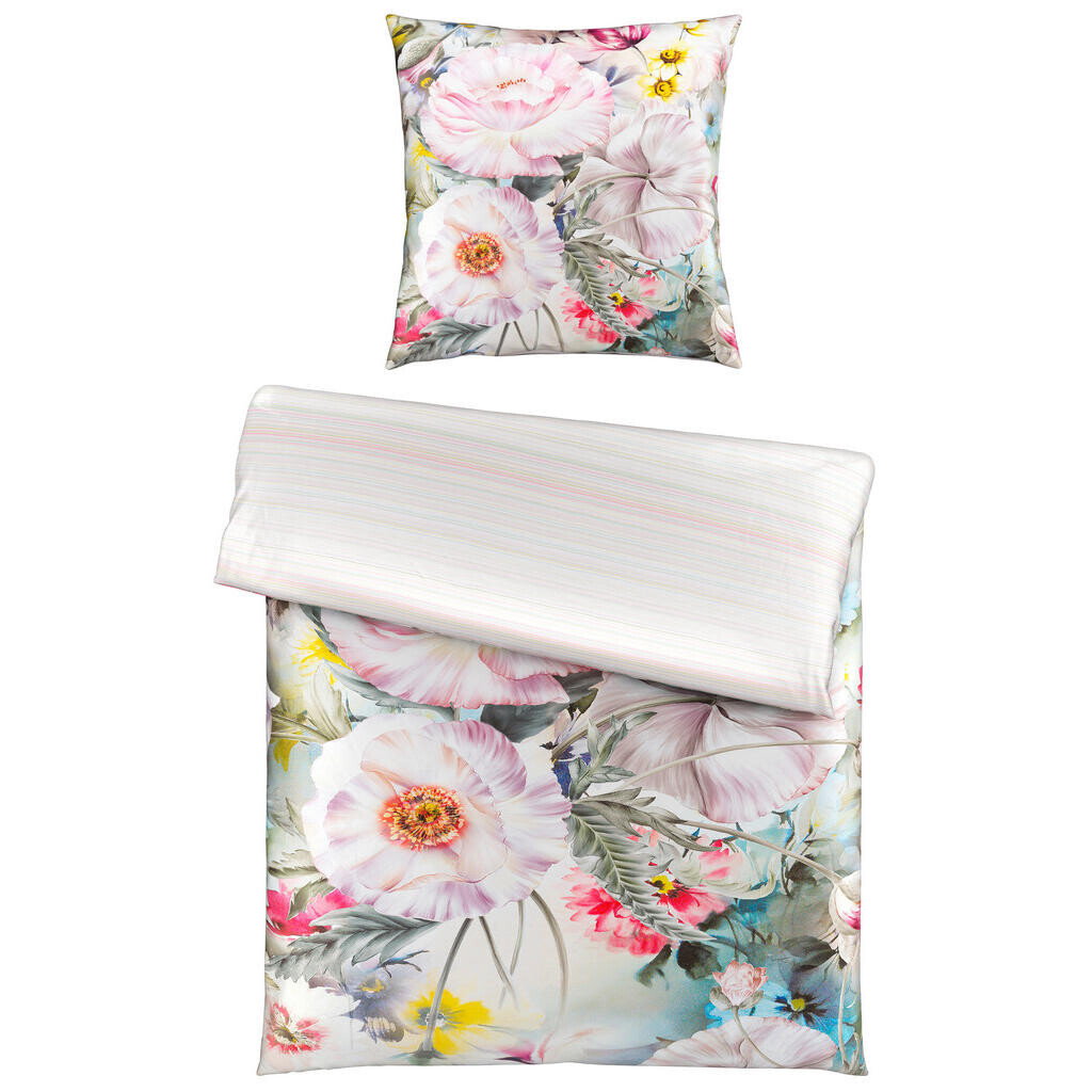 Esposa OBOUSTRANNÉ POVLEČENÍ, satén, bílá, 135/200 cm