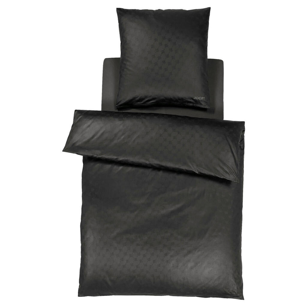 Joop! POVLEČENÍ, makosatén, černá, 135/200 cm