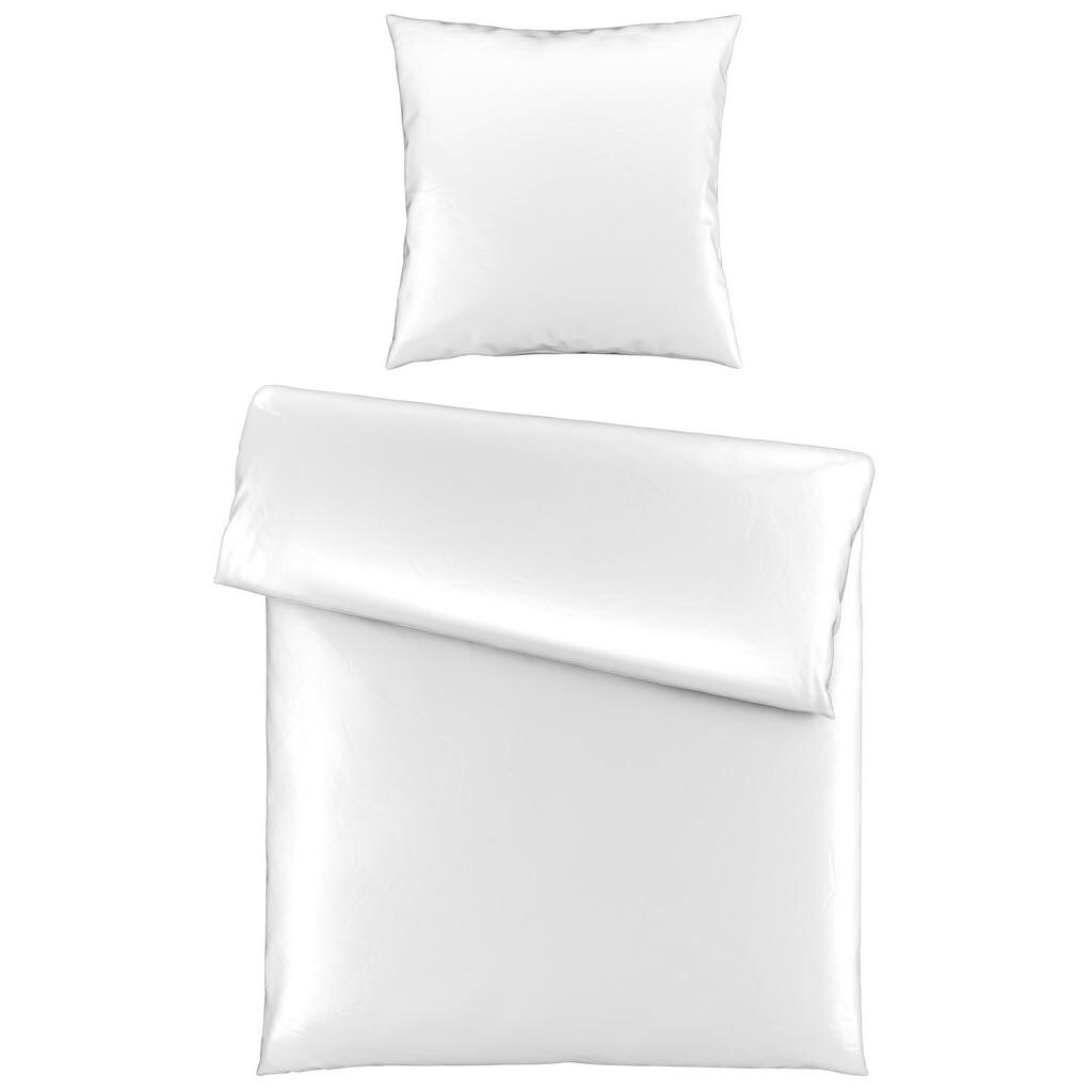 Novel POVLEČENÍ, satén, bílá, 135/200 cm