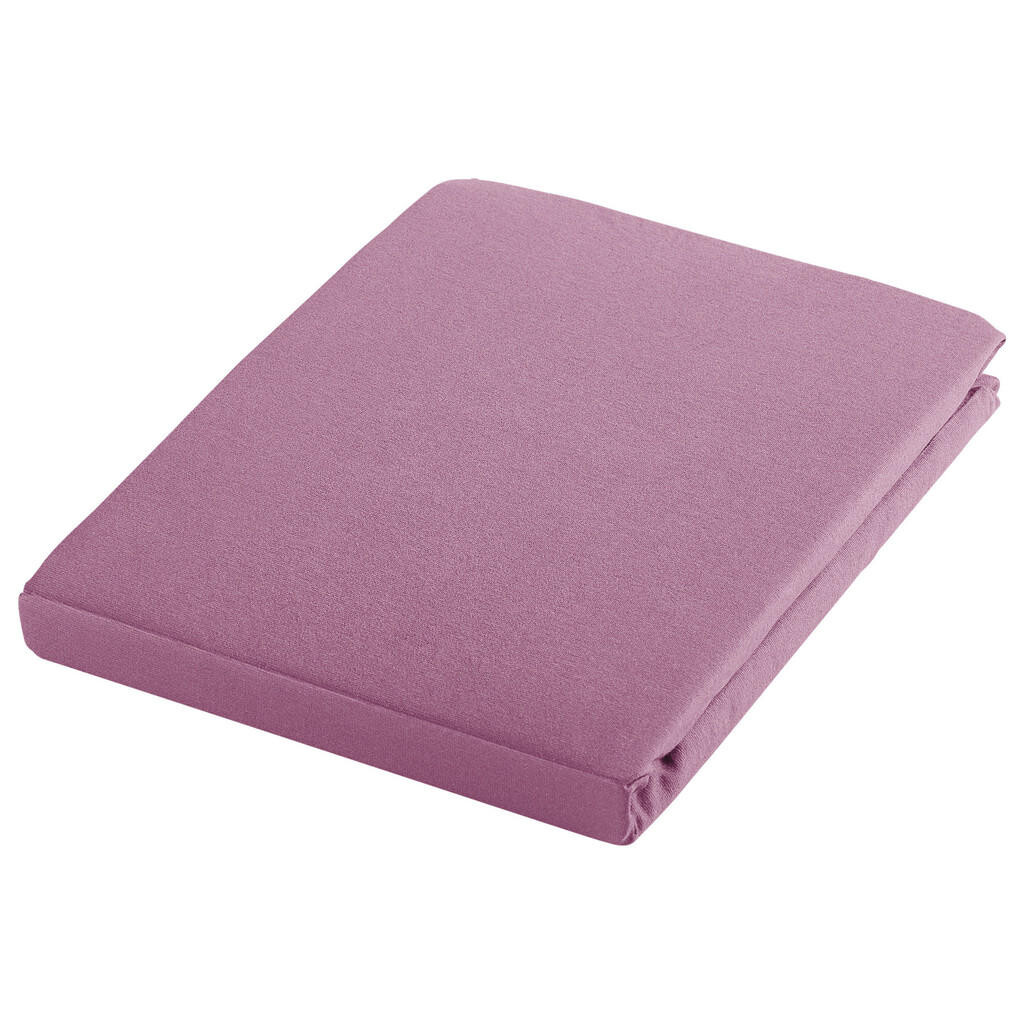 Bio:Vio ELASTICKÉ PROSTĚRADLO, žerzej, tmavě růžová, 180/200 cm