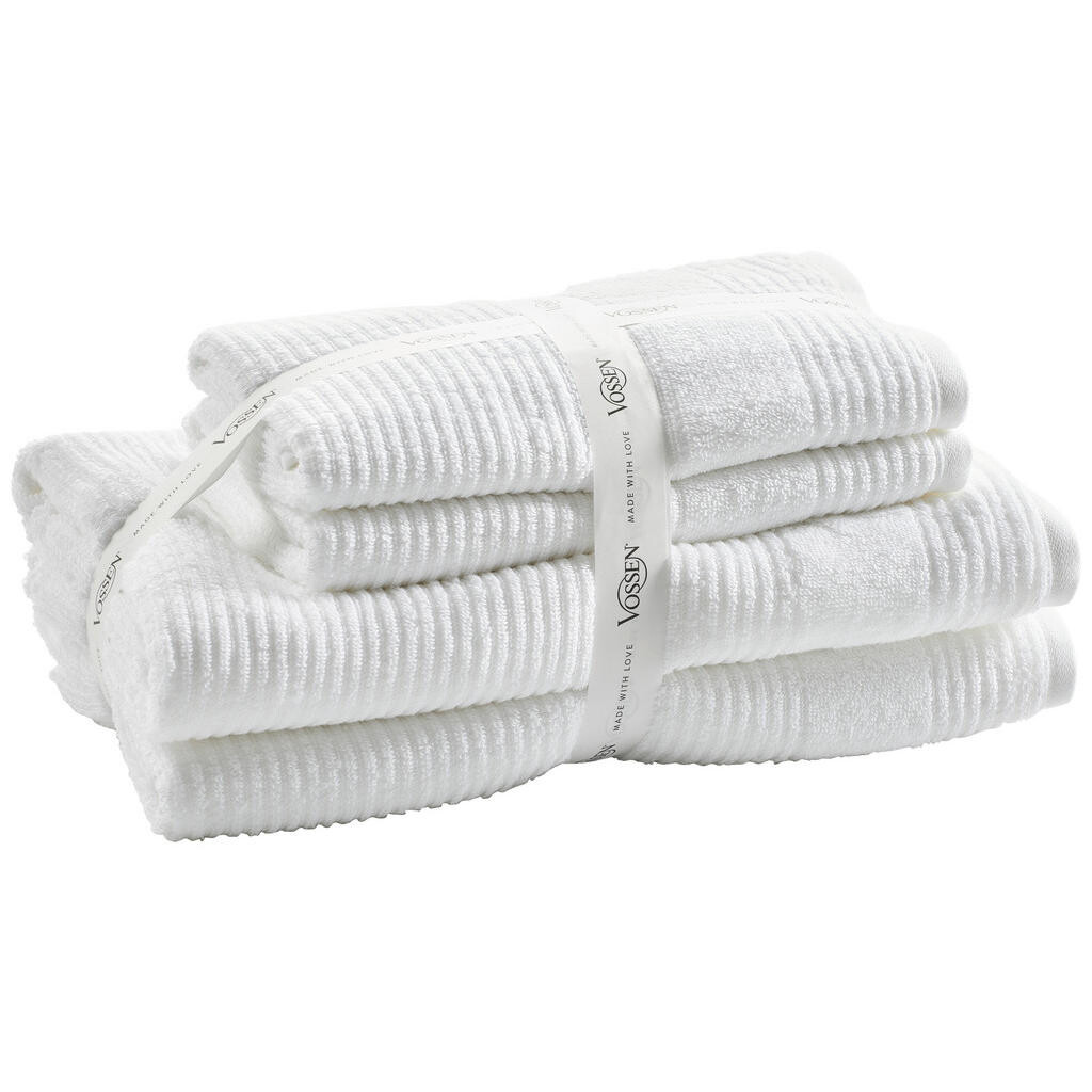 Vossen SADA RUČNÍKŮ A OSUŠEK, bílá
