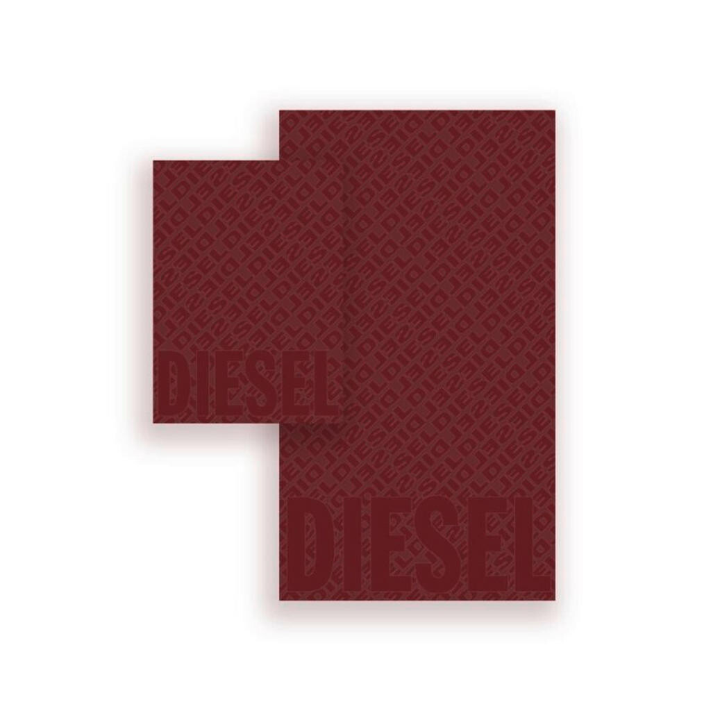 Diesel SADA RUČNÍKŮ A OSUŠEK, červená