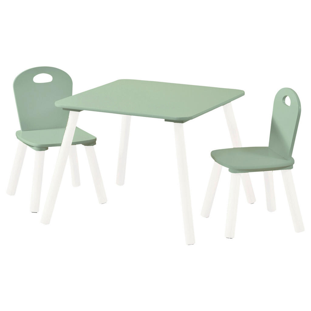 Kesper DĚTSKÁ SEDACÍ SOUPRAVA bílá, mátově zelená