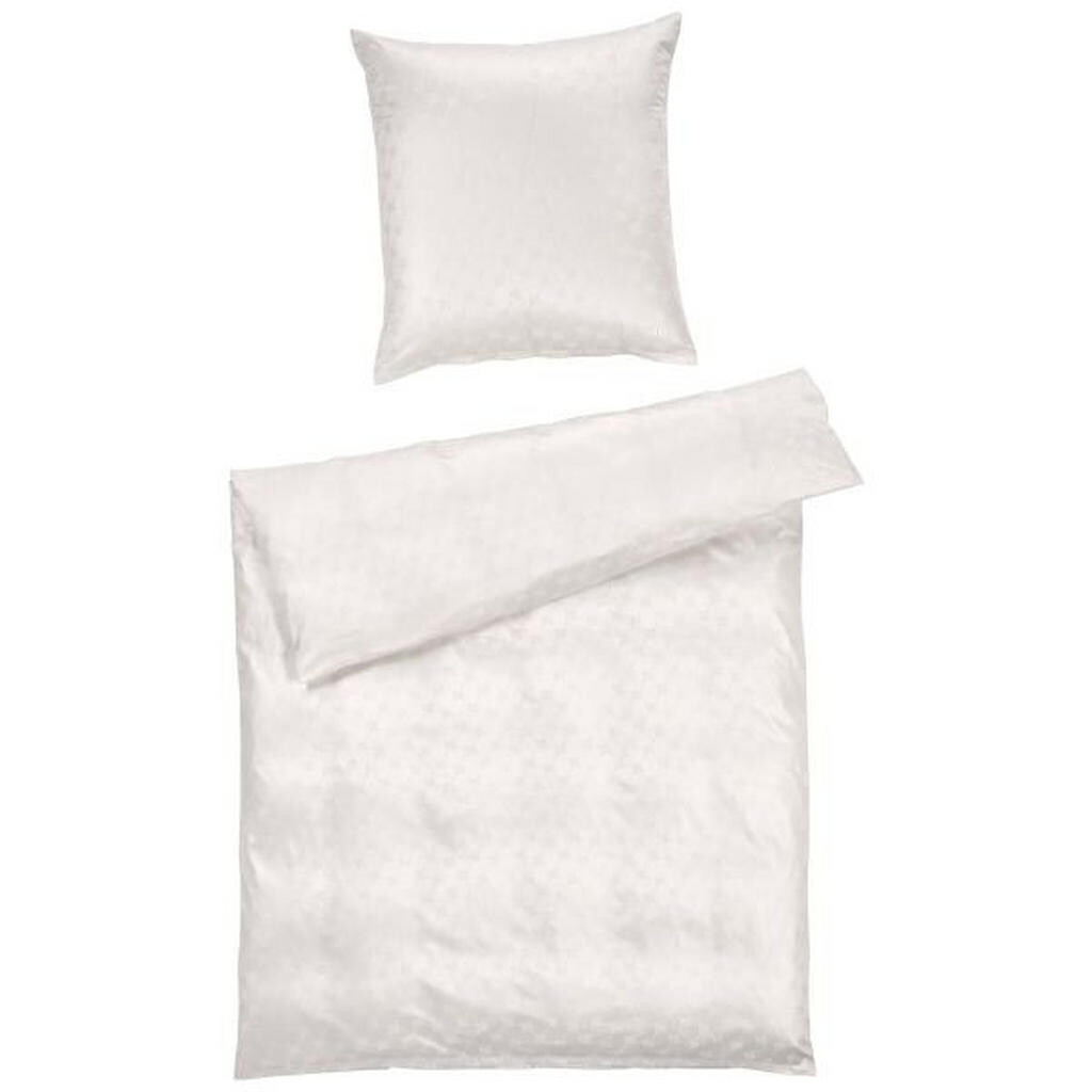 Joop! POVLEČENÍ, satén, bílá, 155/220 cm