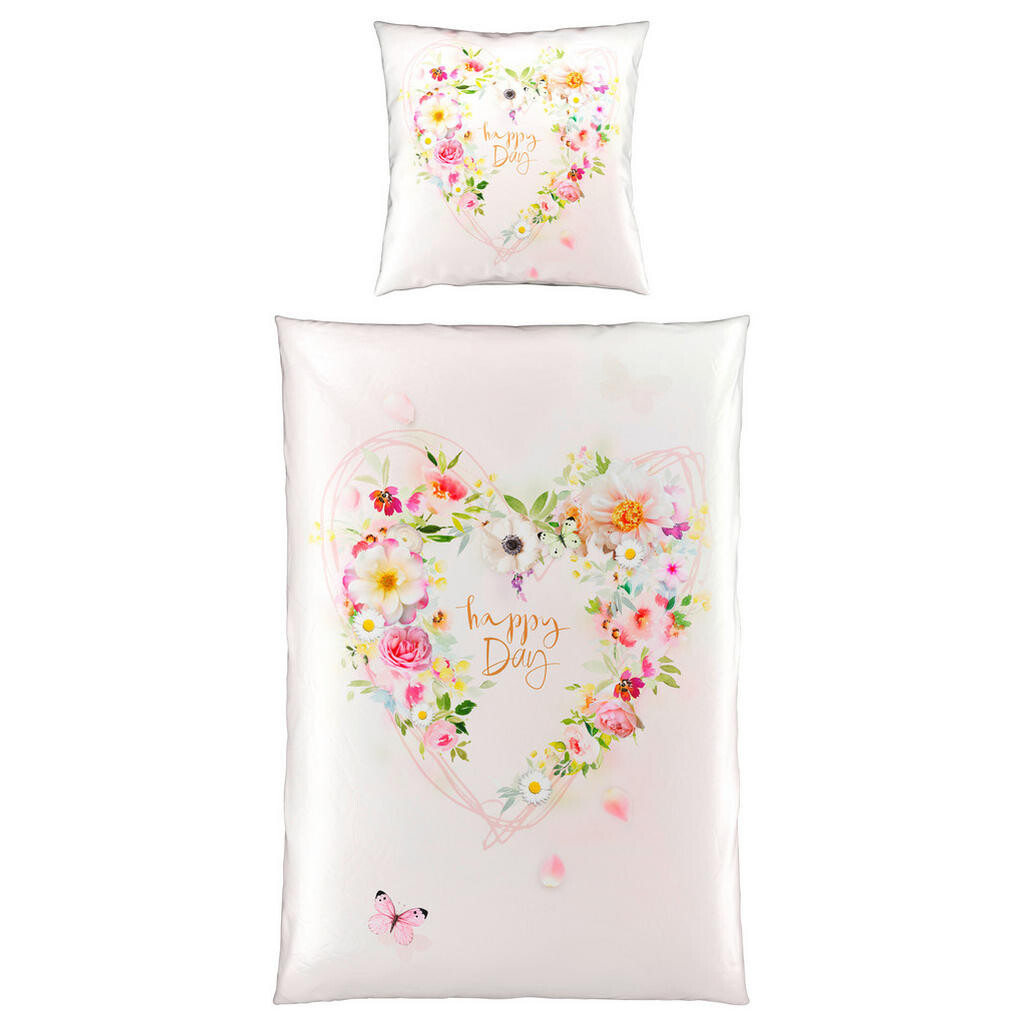 Esposa OBOUSTRANNÉ POVLEČENÍ, satén, vícebarevná, 135/200 cm