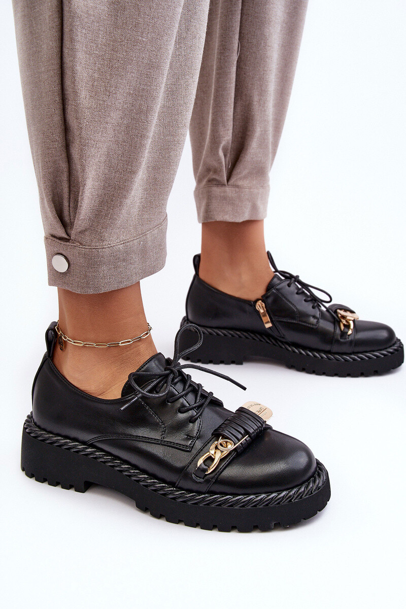 S. BARSKI Dámské kožené polobotky D&A