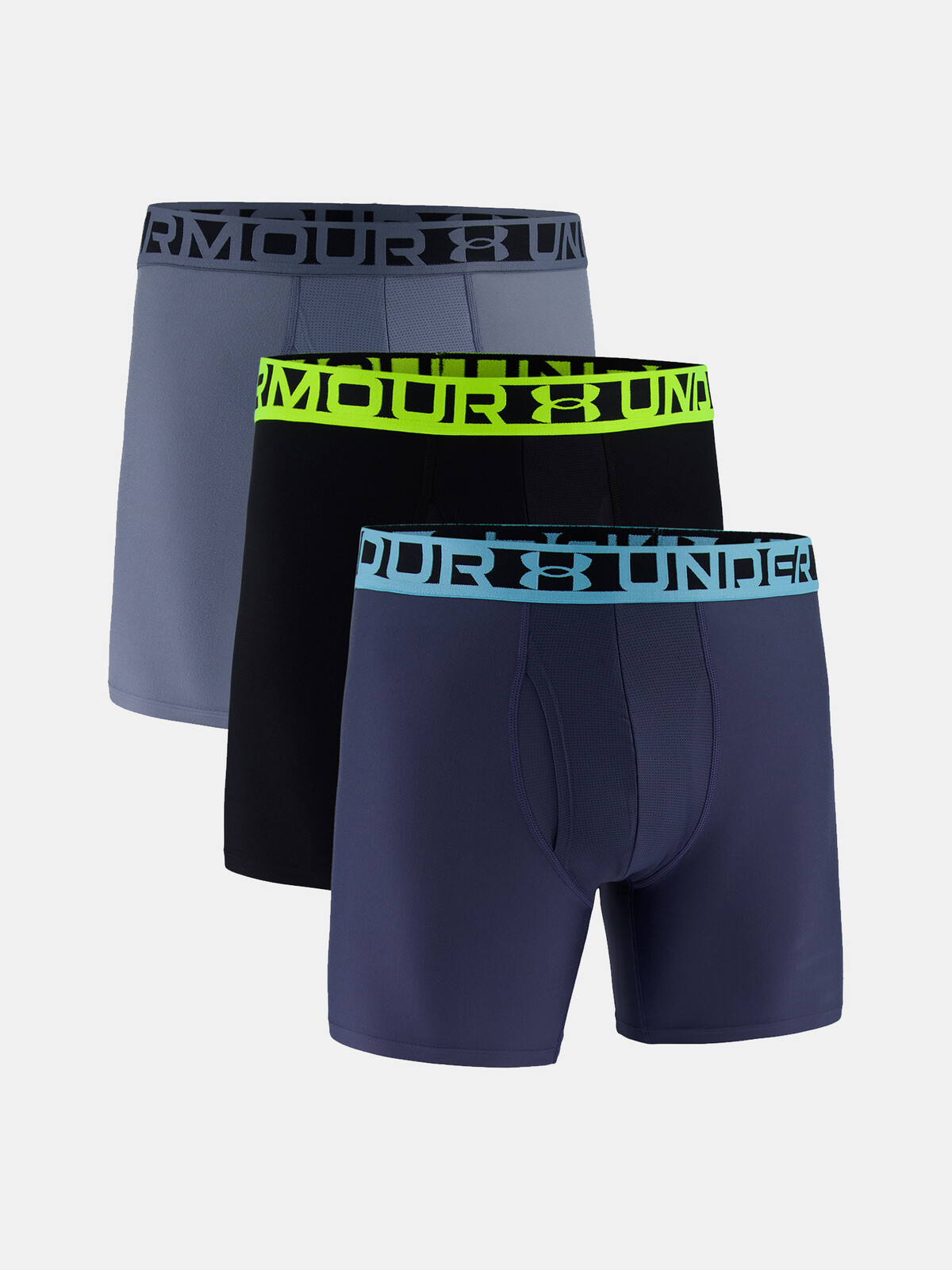 Pánské boxerky Under Armour M UA Ess Tech 6in-GRY - Pánské
