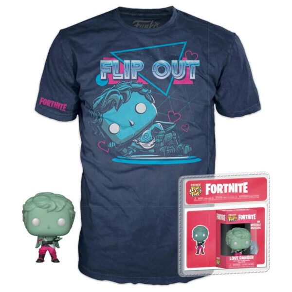 Funko Pocket Pop! & T-Shirt Fortnite Love Ranger – velikost XL