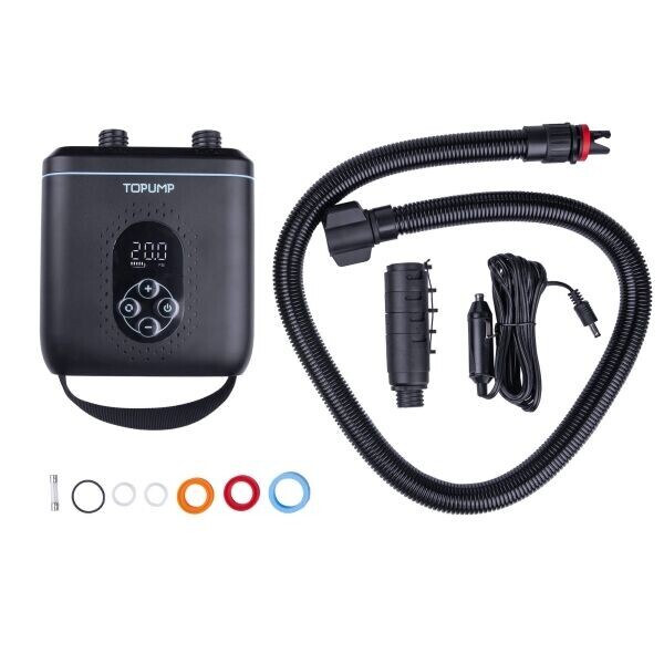 Alapai D11 Elektrická pumpa pro paddleboardy, černá, velikost