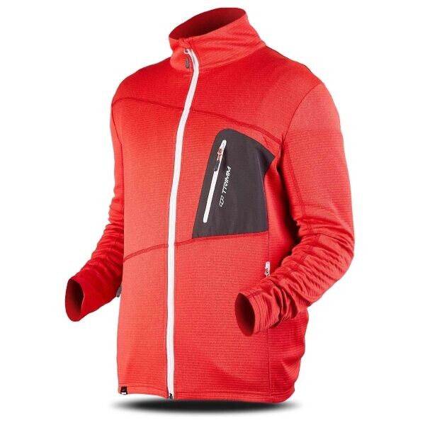 TRIMM MICRON Pánská mikina, červená, velikost XXXL