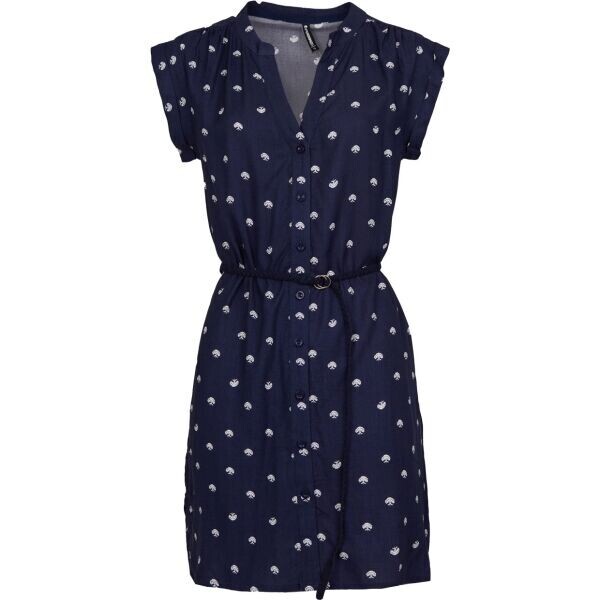 FUNDANGO MONA Dámské šaty, modrá, velikost