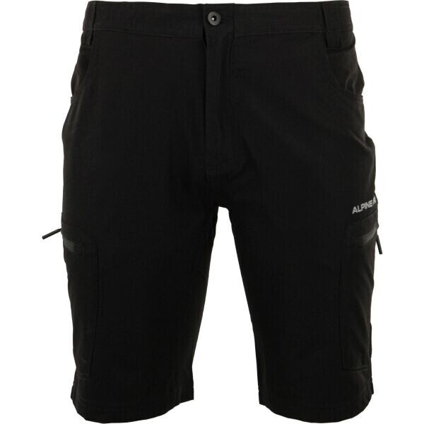 ALPINE PRO HERS Pánské kraťasy, černá, velikost