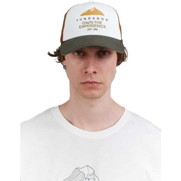 FUNDANGO PYRUS Pánská kšiltovka, bílá, velikost