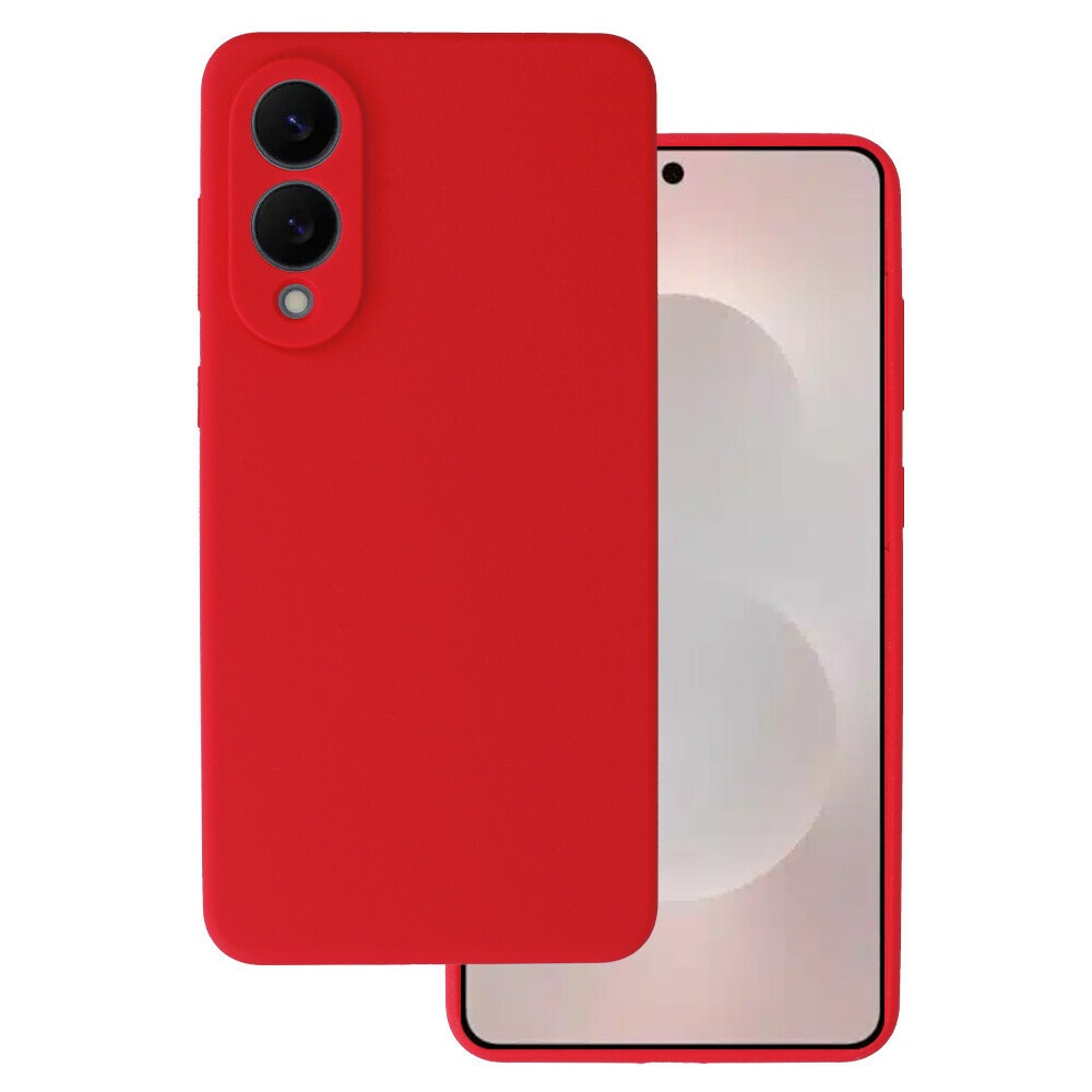 Zadní kryt Silicone Lite pro Samsung Galaxy S25 Edge raspberry