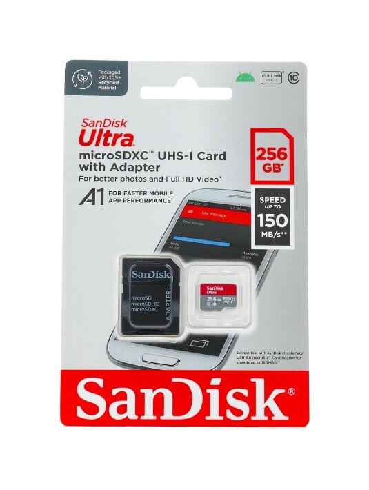 Paměťová karta Ultra 256GB micro SDXC A1 61875