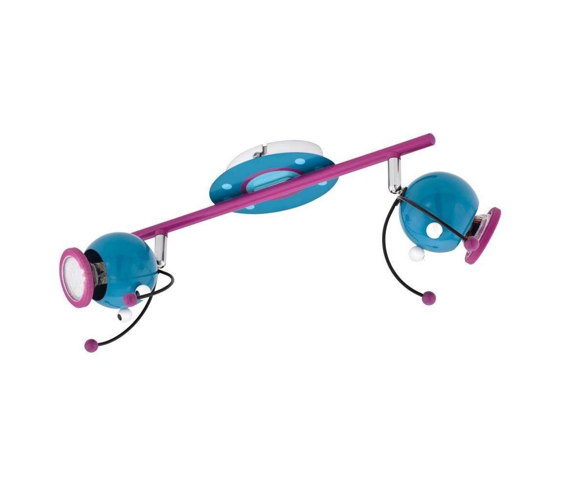 Eglo Eglo 95942 - Dětské bodové svítidlo LAIA 1 2xGU10-LED/3W/230V