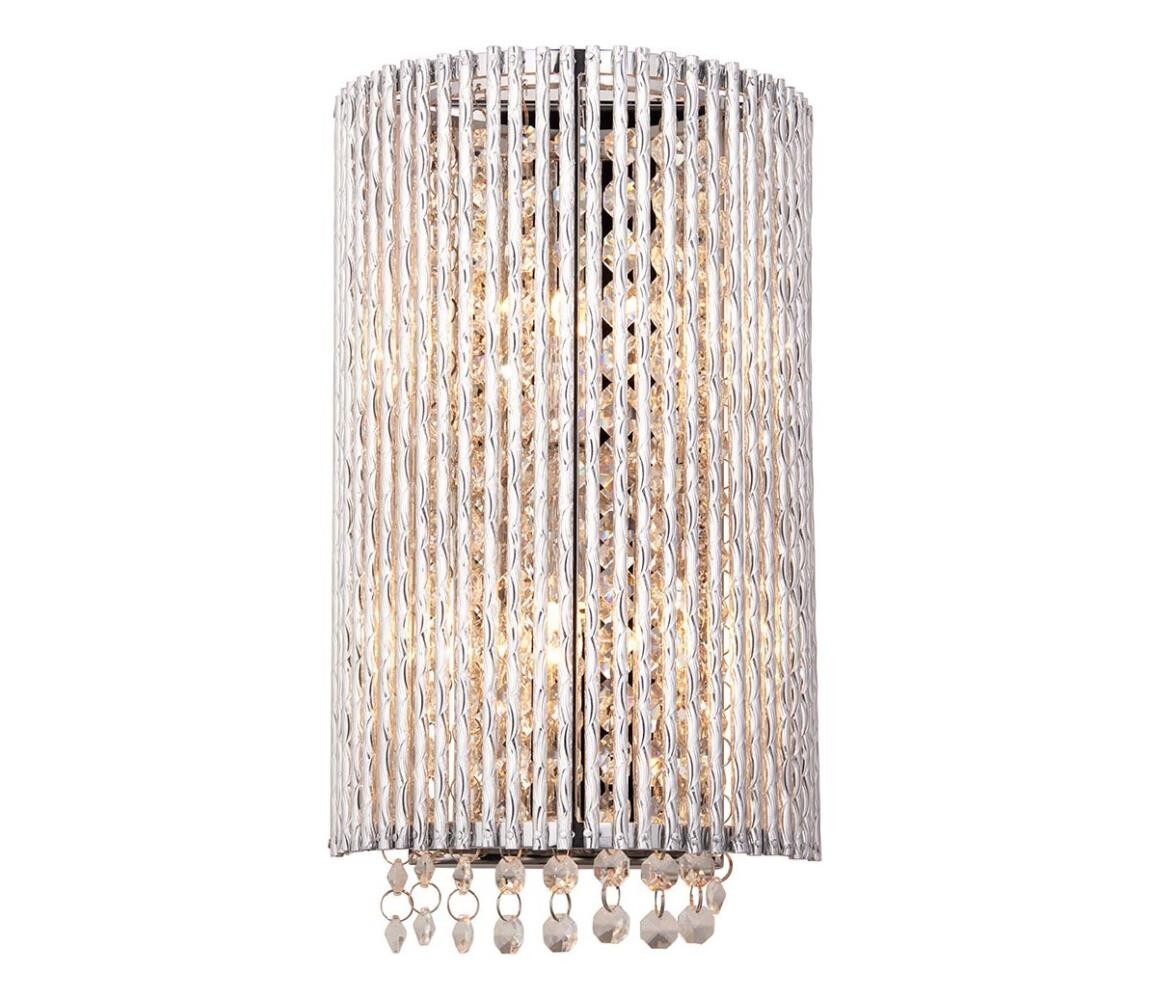 Endon Endon 81978 - Křišťálové nástěnné svítidlo GALINA 2xG9/25W/230V lesklý chrom