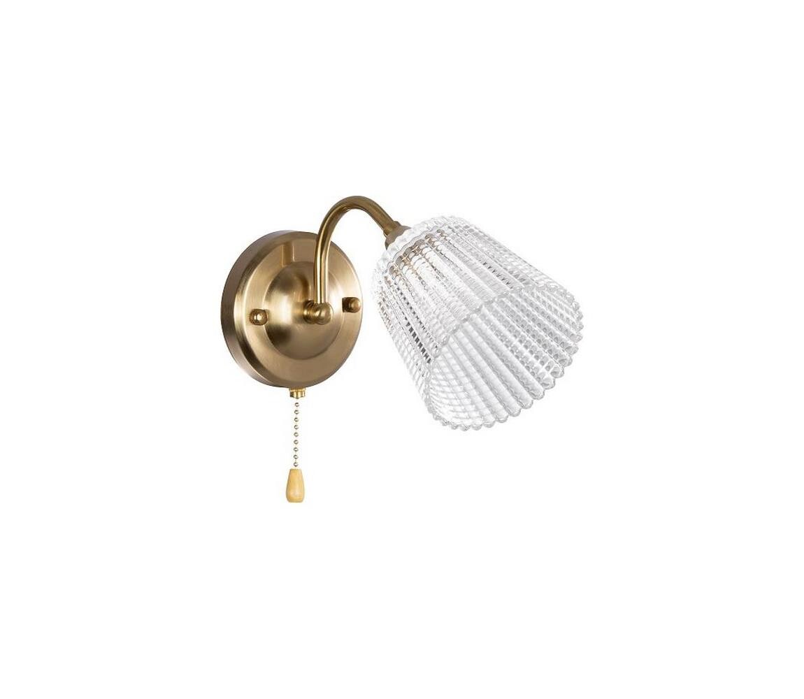 Nástěnná lampa 1xE14/60W/230V zlatá