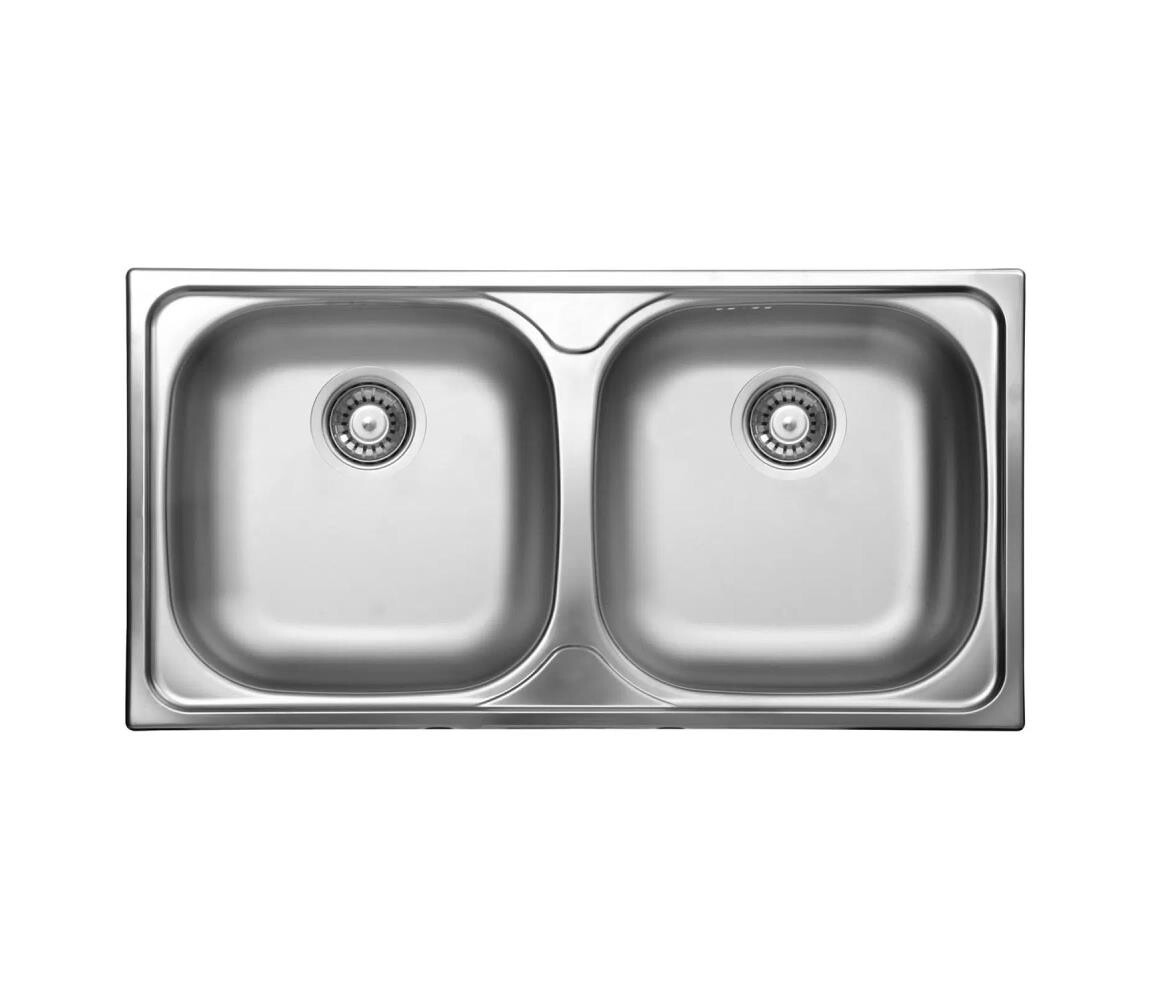 Deante Deante ZEX_0203 - Kuchyňský dřez XYLO 43,5x78 cm satin