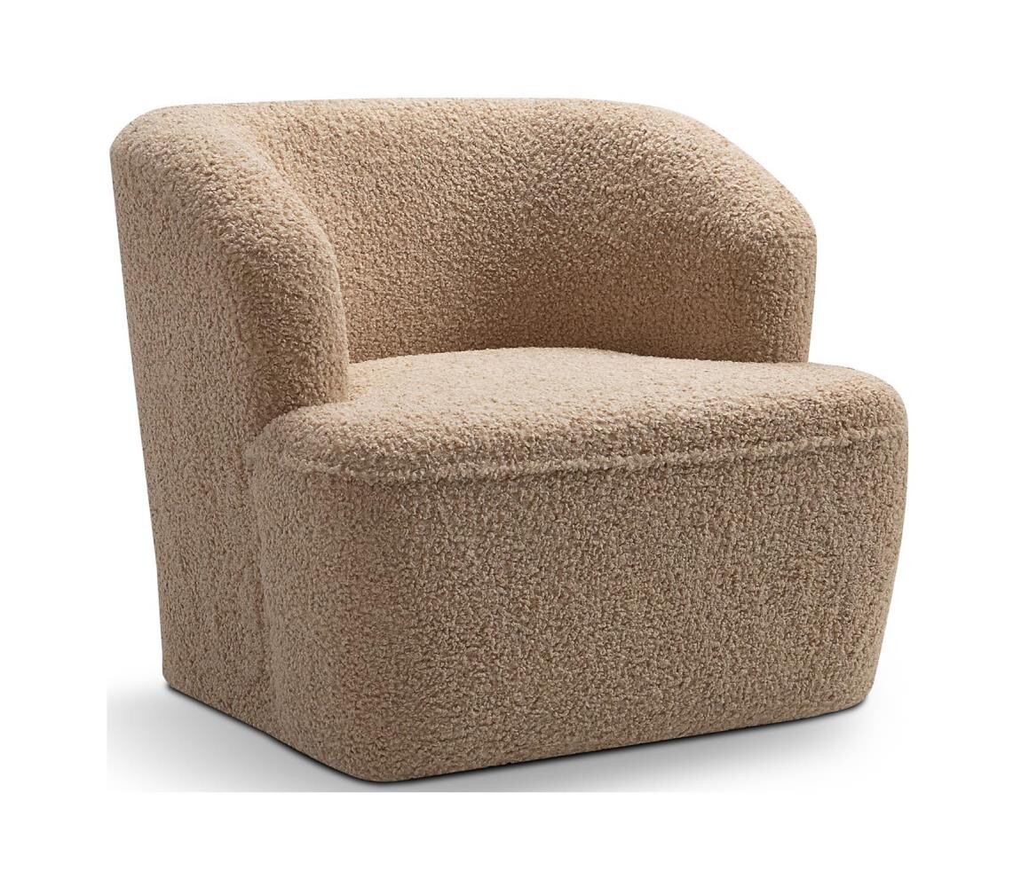 PIONIER-LUBNICE Designové křeslo ESTRELA béžová