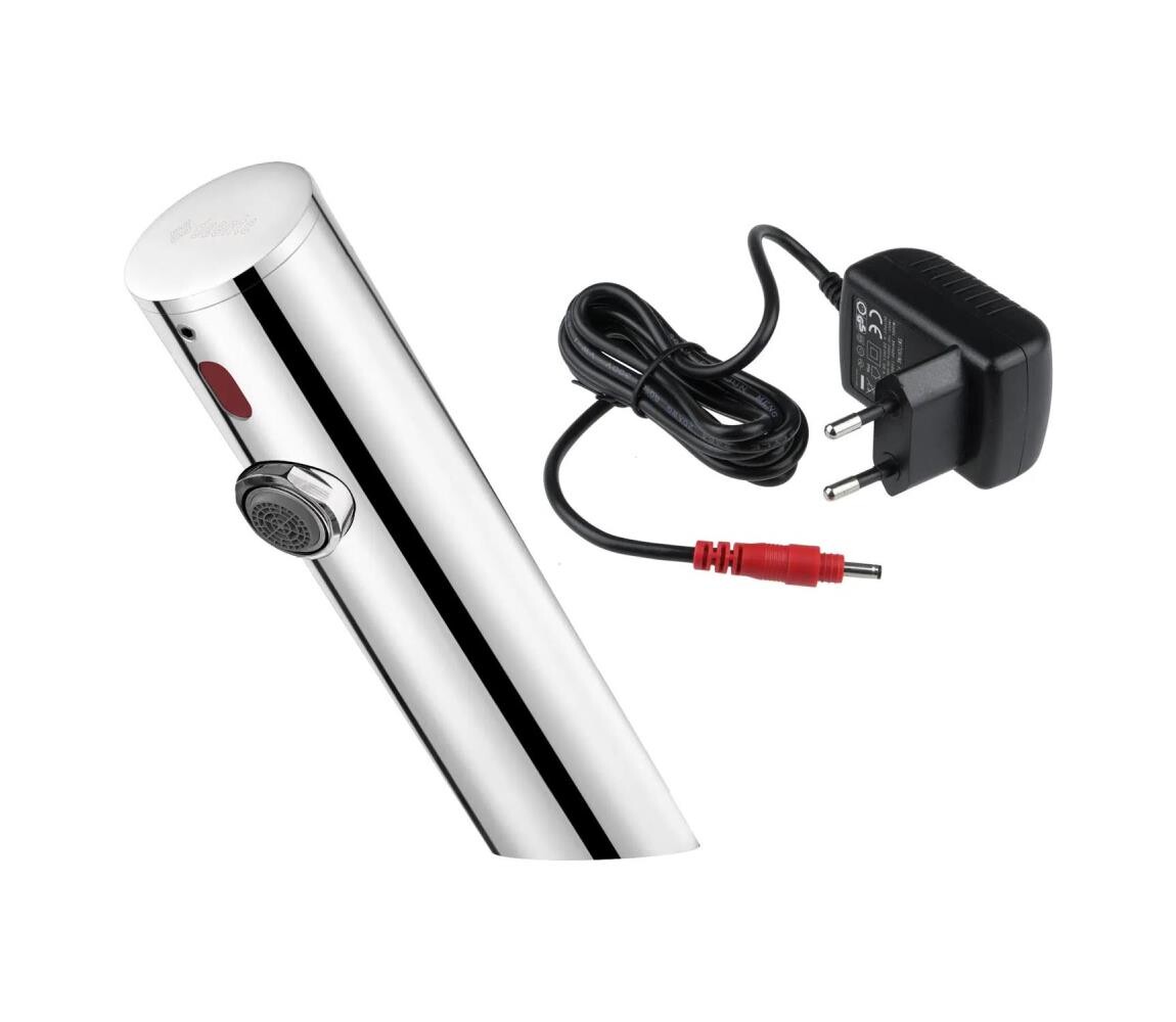 Deante Deante BQR_P28V - Bezdotyková umyvadlová baterie SENSE 230/6V leštěná ocel