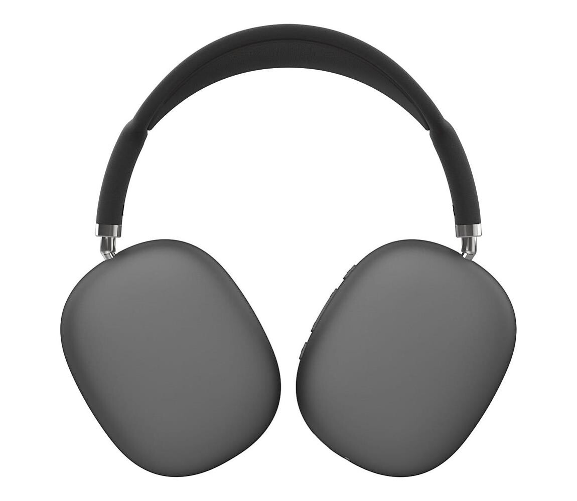 Bezdrátová sluchátka šedá