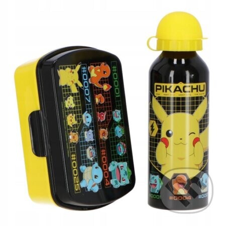 Desiatový set - fľaša a box na desiatu Pokémon: Tým - Pokemon