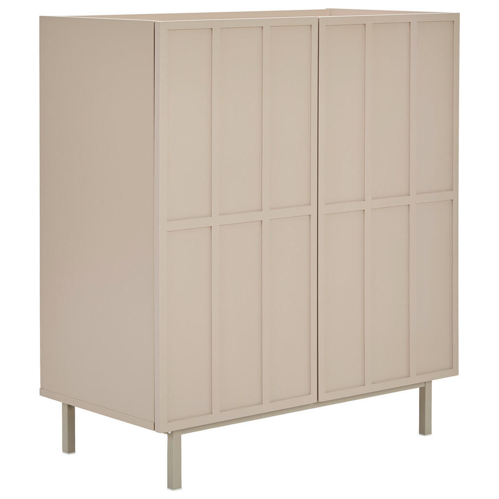 Livetastic ŠIROKÁ KOMODA, hnědá, 80/89/40 cm