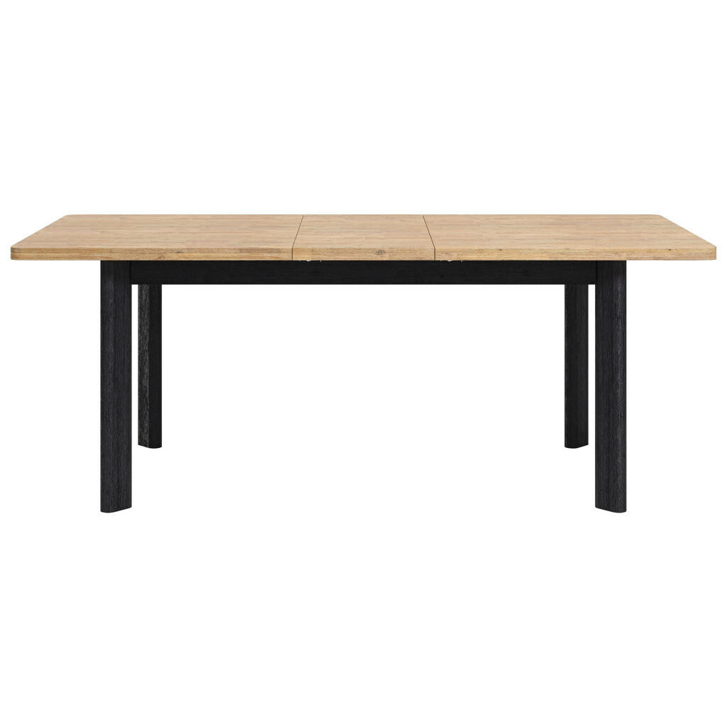 Landscape JÍDELNÍ STŮL, akácie, černá, barvy akácie, 160-200/90/76 cm