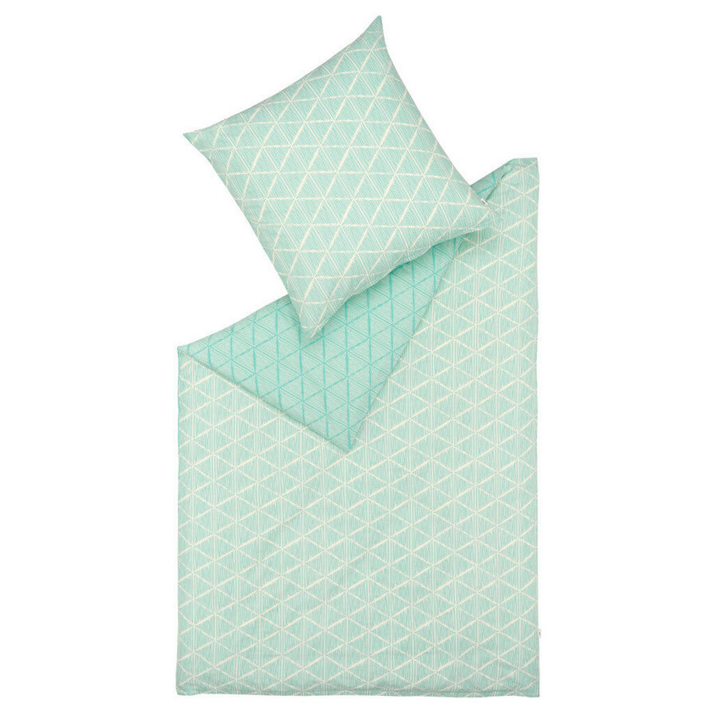 Esprit OBOUSTRANNÉ POVLEČENÍ, renforcé, mátově zelená, 155/220 cm