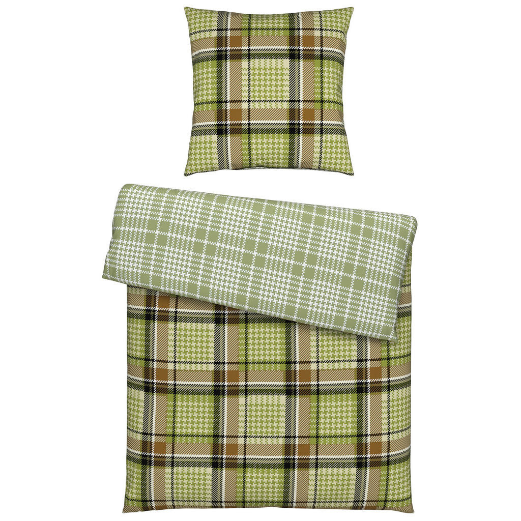 Novel OBOUSTRANNÉ POVLEČENÍ, renforcé, zelená, 135/200 cm