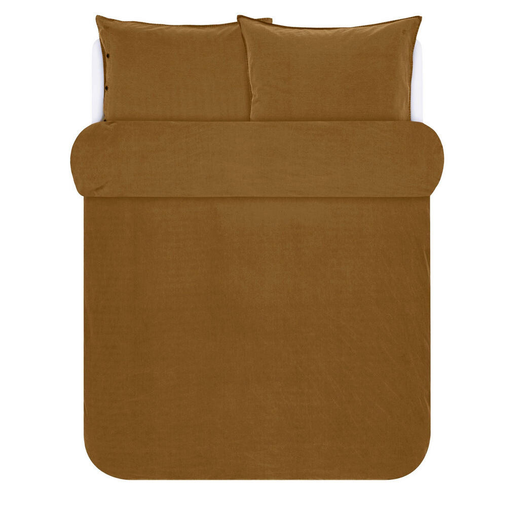 Marc O'Polo POVLEČENÍ, renforcé, hnědá, 200/200 cm