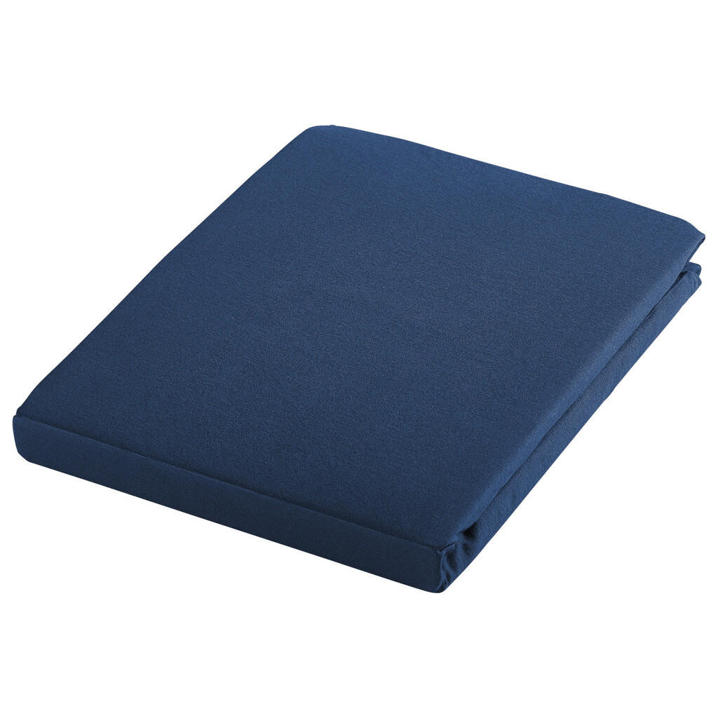 Bio:Vio ELASTICKÉ PROSTĚRADLO, žerzej, tmavě modrá, 100/200 cm