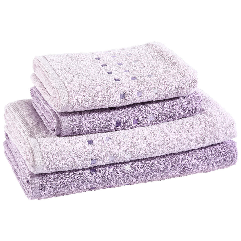 Esposa SADA RUČNÍKŮ A OSUŠEK, 50/100 cm, fialová