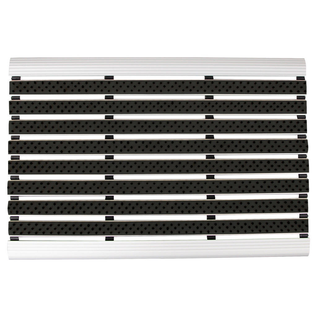 Esposa DVEŘNÍ ROHOŽKA, černá, barvy hliníku