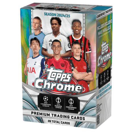 2024-2025 Topps Chrome UEFA Club Competition Blaster Box