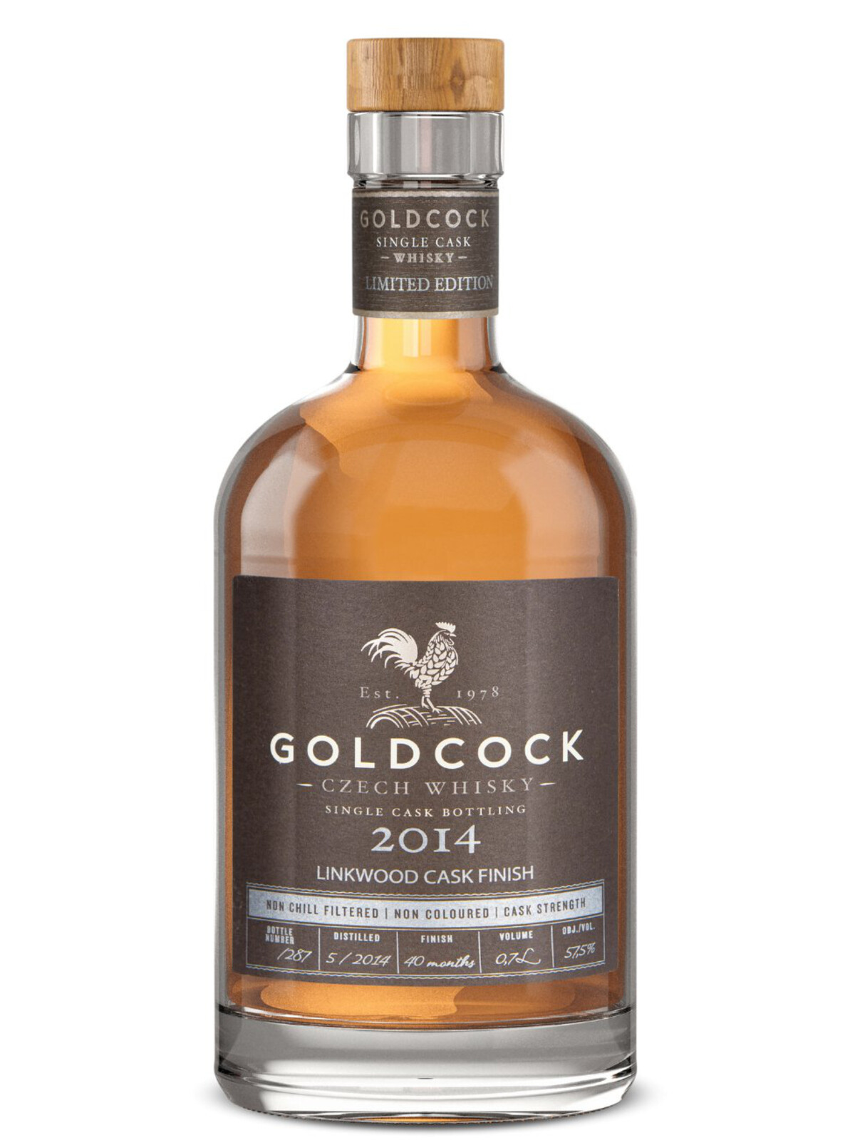 GOLDCOCK Whisky GOLDCOCK 2014 Linkwood finish 57,5% 0,7l