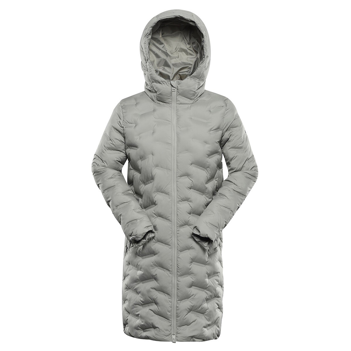 Dámský kabát alpine pro aweda šedá xs