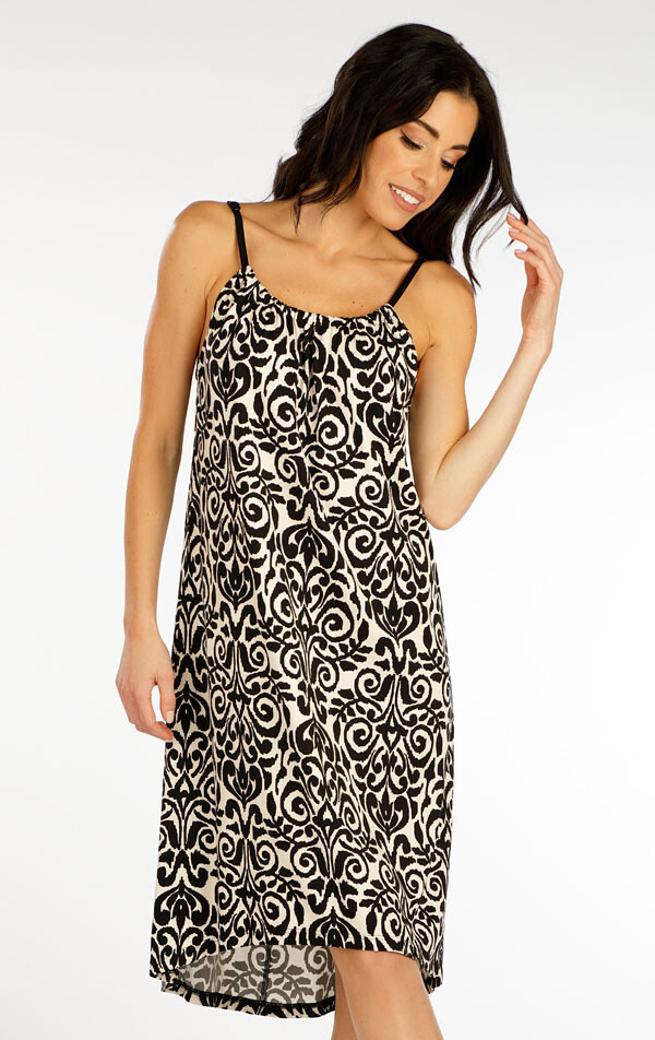 Dámské šaty na ramínka 5f084 litex s